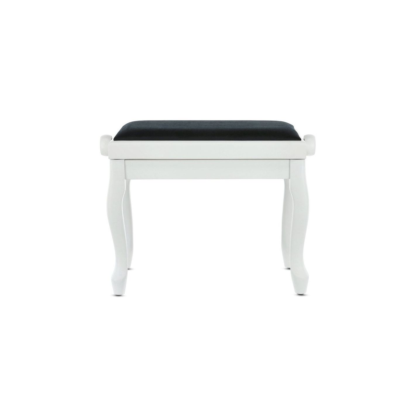 BANQUETA DE PIANO DELUXE CLASSIC BLANCO MATE