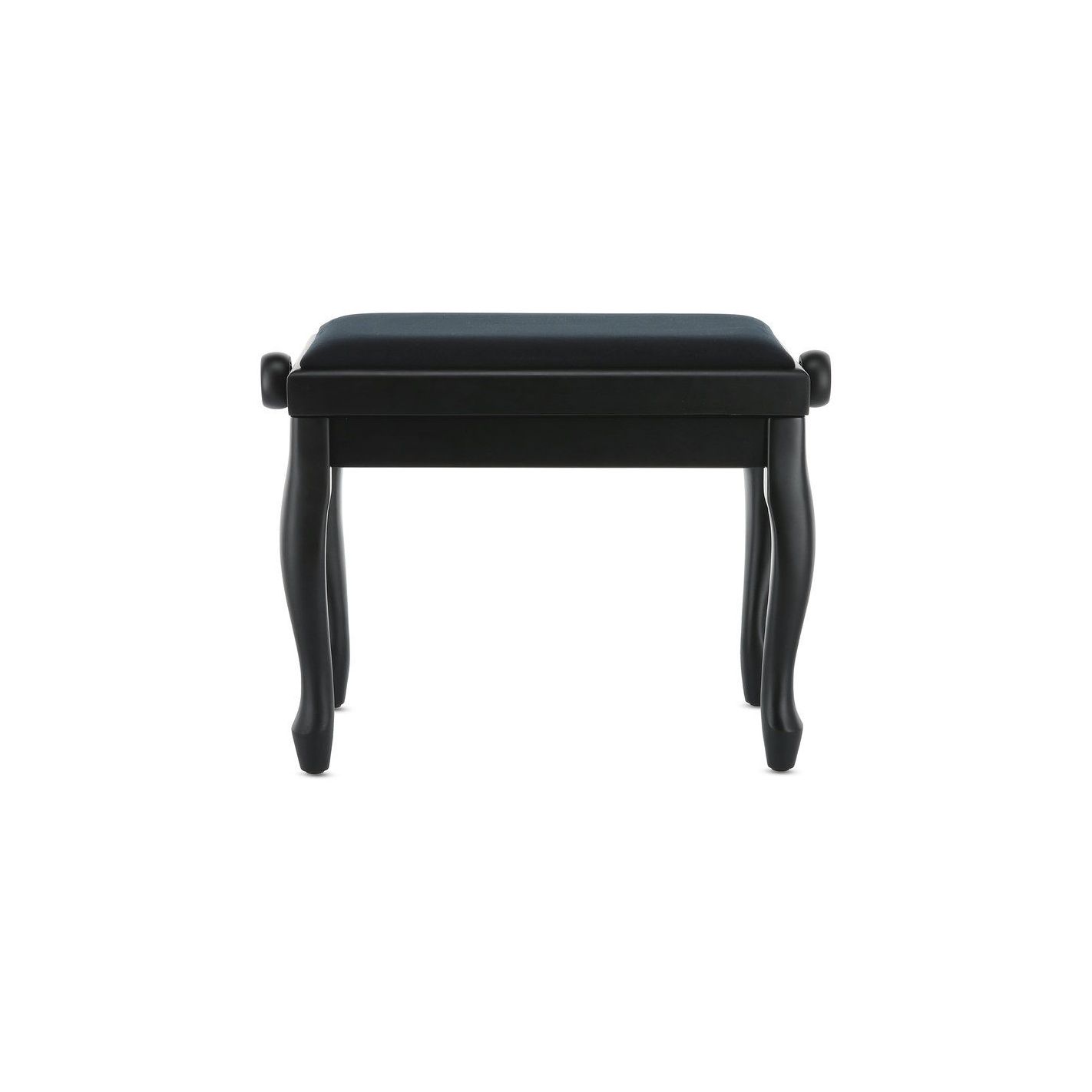 BANQUETA DE PIANO DELUXE CLASSIC NEGRO MATE