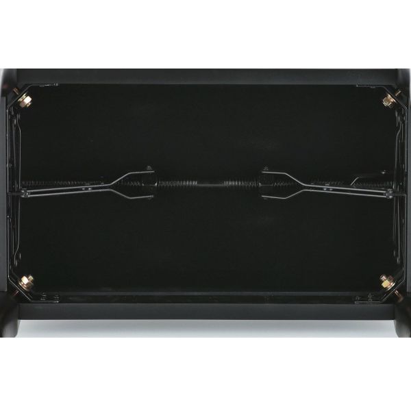 BANQUETA DE PIANO DELUXE CLASSIC NEGRO MATE