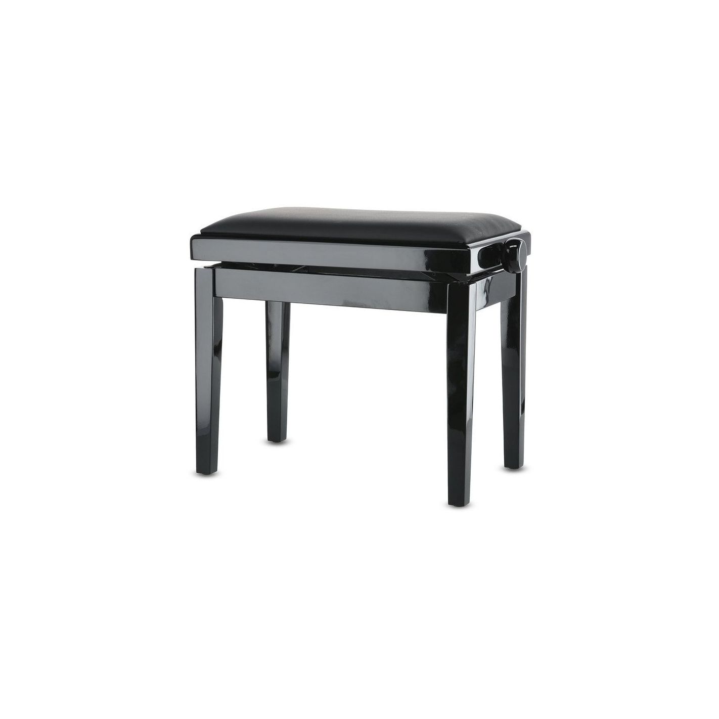 ASIENTO BANQUETA DE PIANO DELUXE VINYL NEGRO...