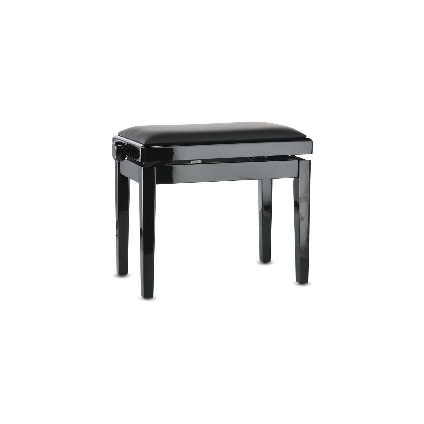 ASIENTO BANQUETA DE PIANO DELUXE VINYL NEGRO...