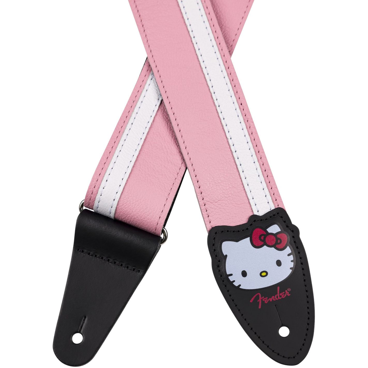 2 HELLO KITTY LTHR STRAP PINK