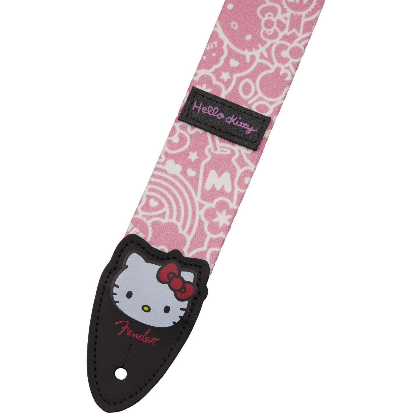 2 HELLO KITTY POLY STRAP PINK