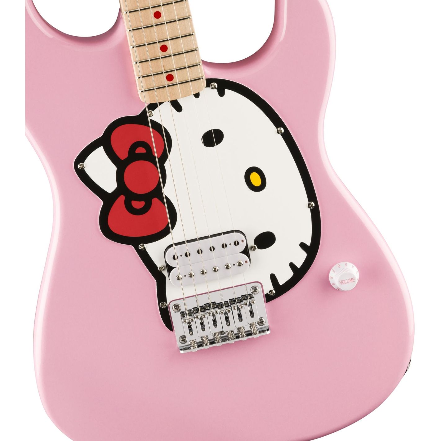 SQ HELLO KITTY STRAT MN WB PNK