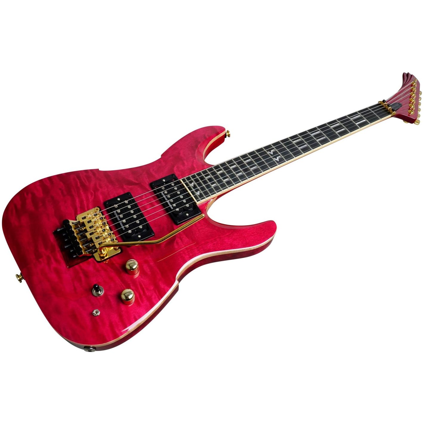 ADRIAN VANDENBERG SIGNATURE GUITAR PURPLE FLAME...