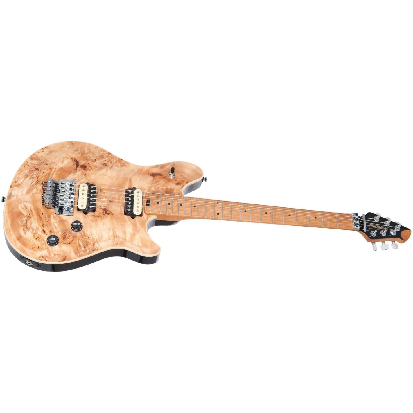 HP2 TREMOLO POPLAR BURL ROASTED MAPLE NECK NATURAL