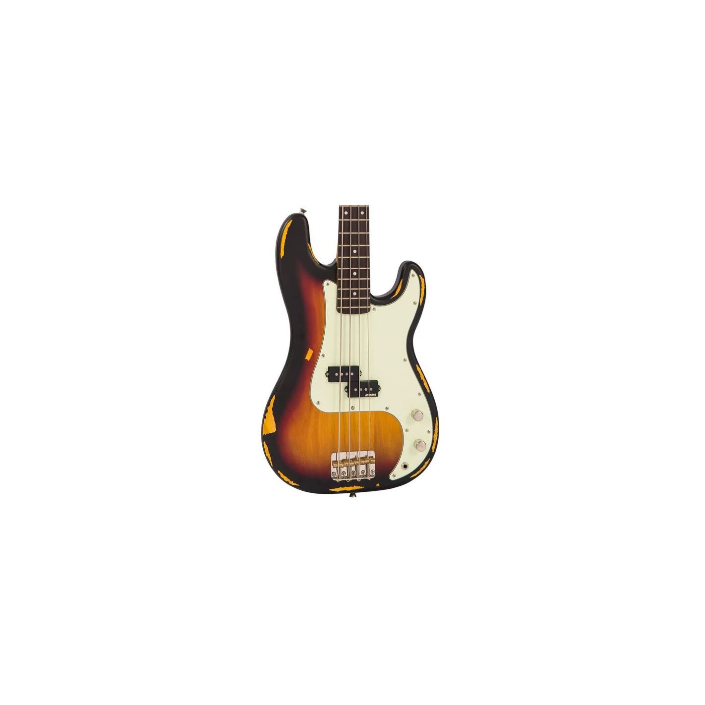 V4 ICON BASS DISTRESSED SUNSET SUNBURST