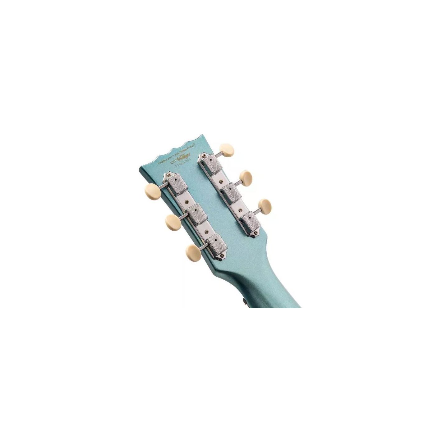 V120 EL. GUITAR SINGLE CUT GUN HILL BLUE