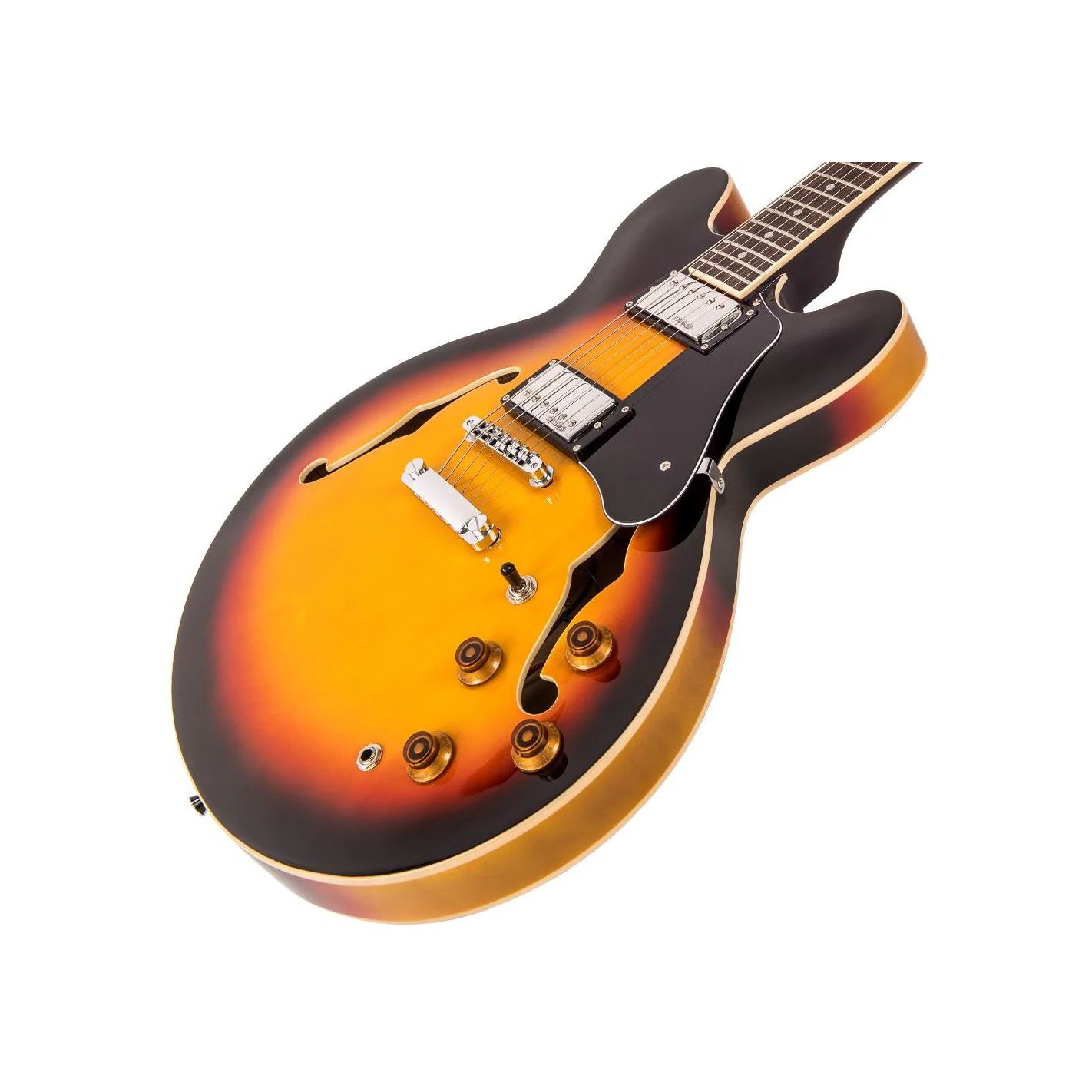 SEMI-ACOUSTIC GUITAR SUNBURST