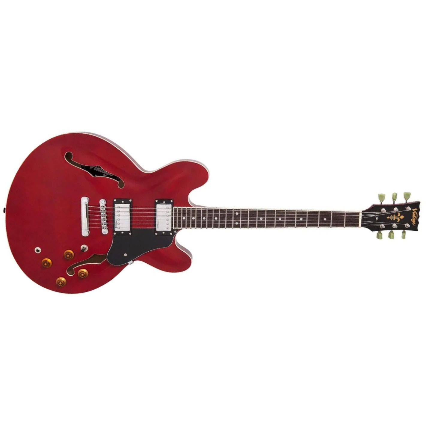 SEMI-ACOUSTIC GUITAR CHERRY RED