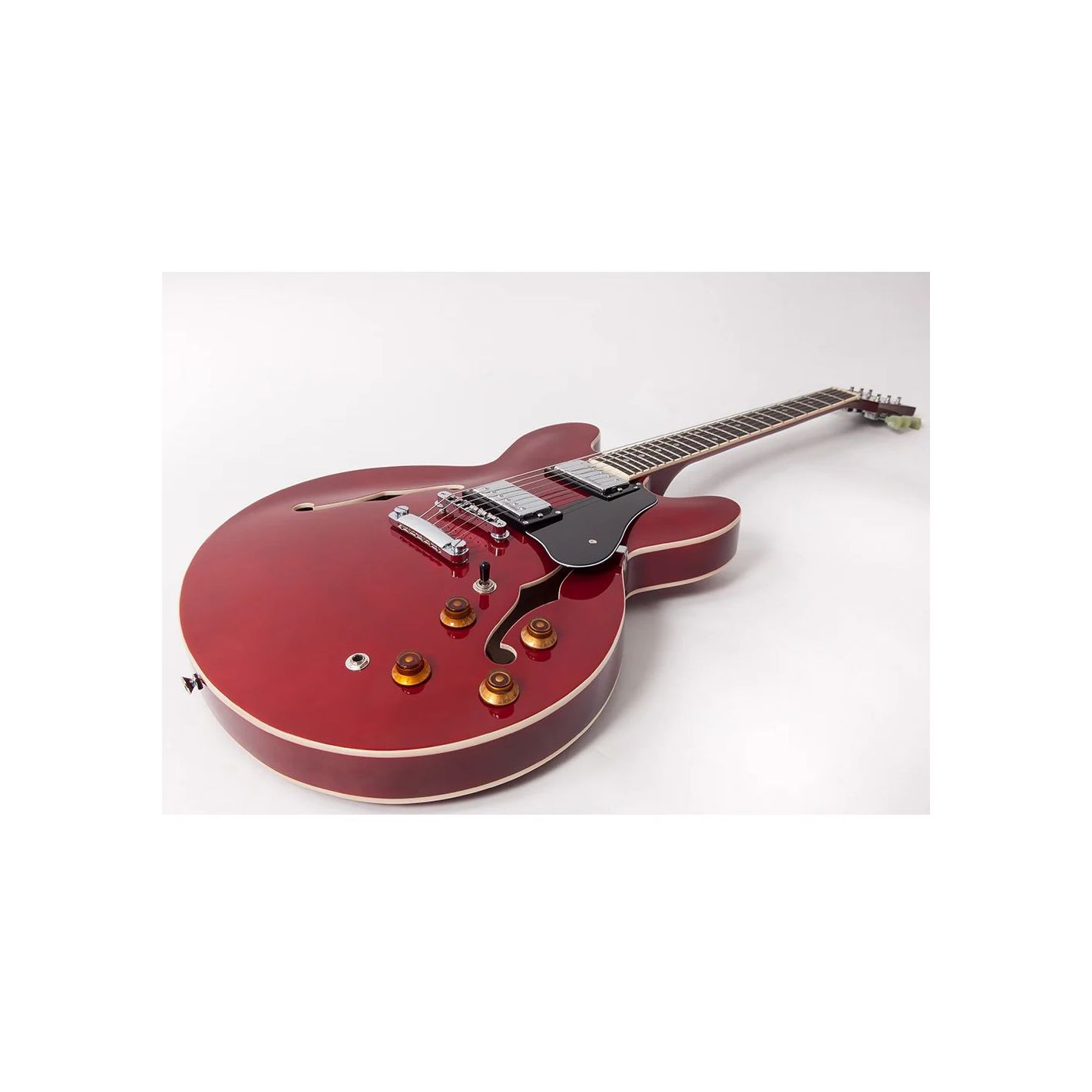 SEMI-ACOUSTIC GUITAR CHERRY RED