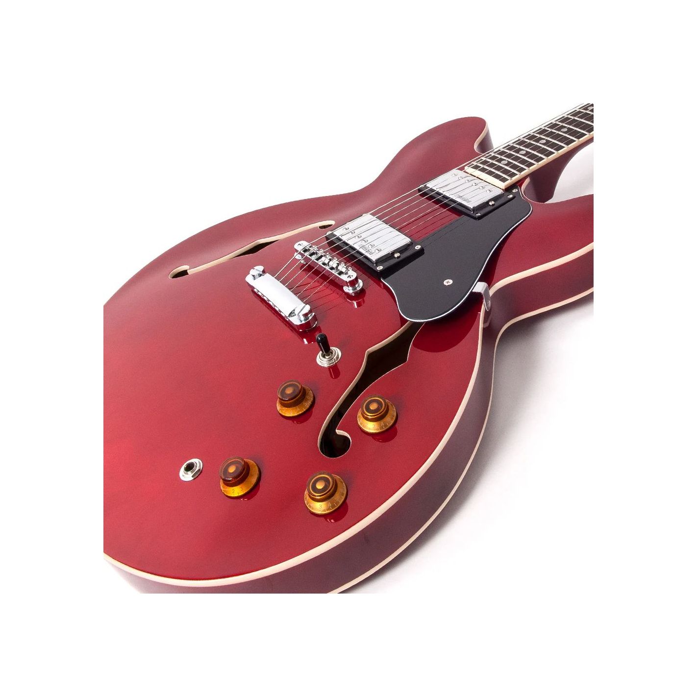 SEMI-ACOUSTIC GUITAR CHERRY RED