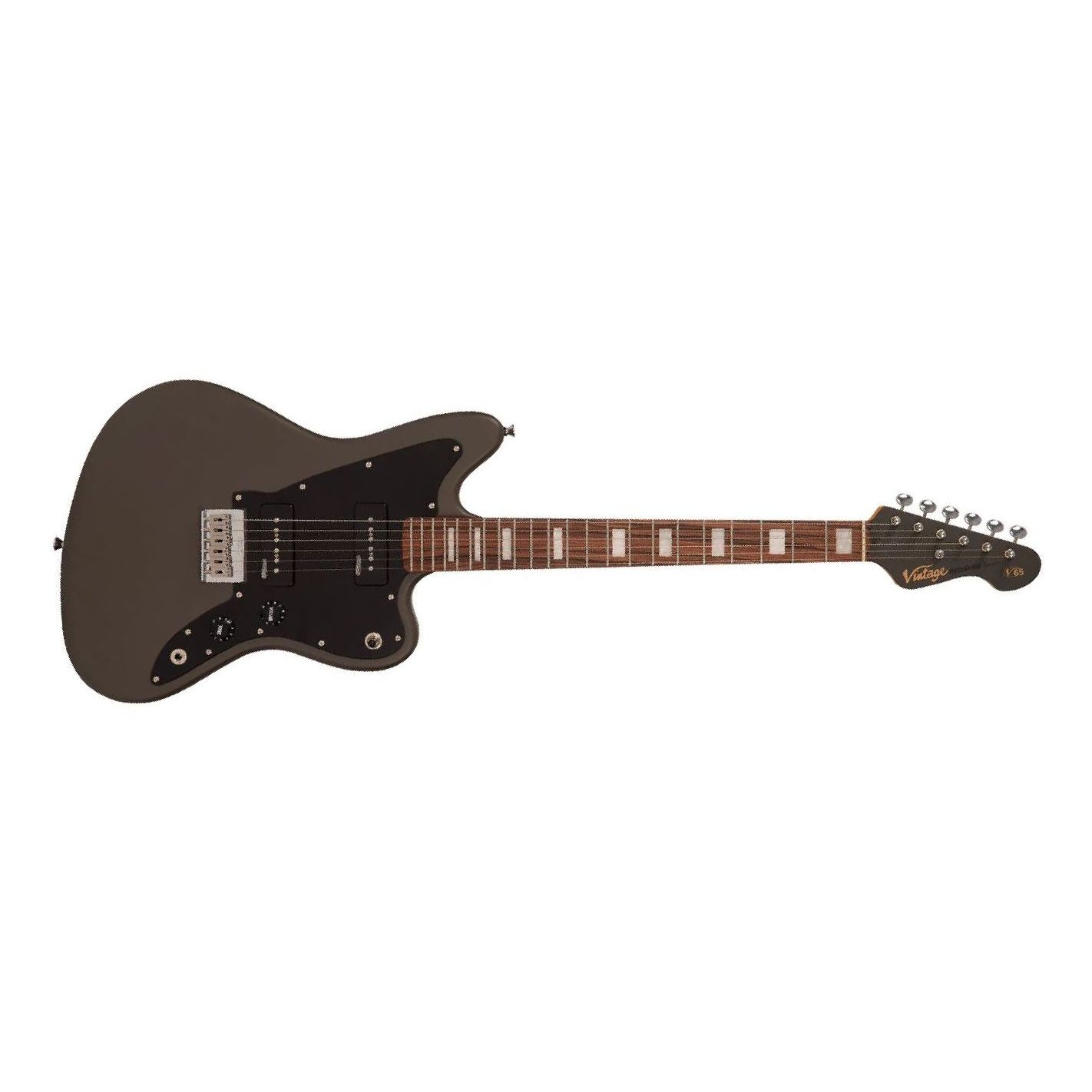 V65 HT EL GUITAR-TWIN SOAPBAR SATIN GREY