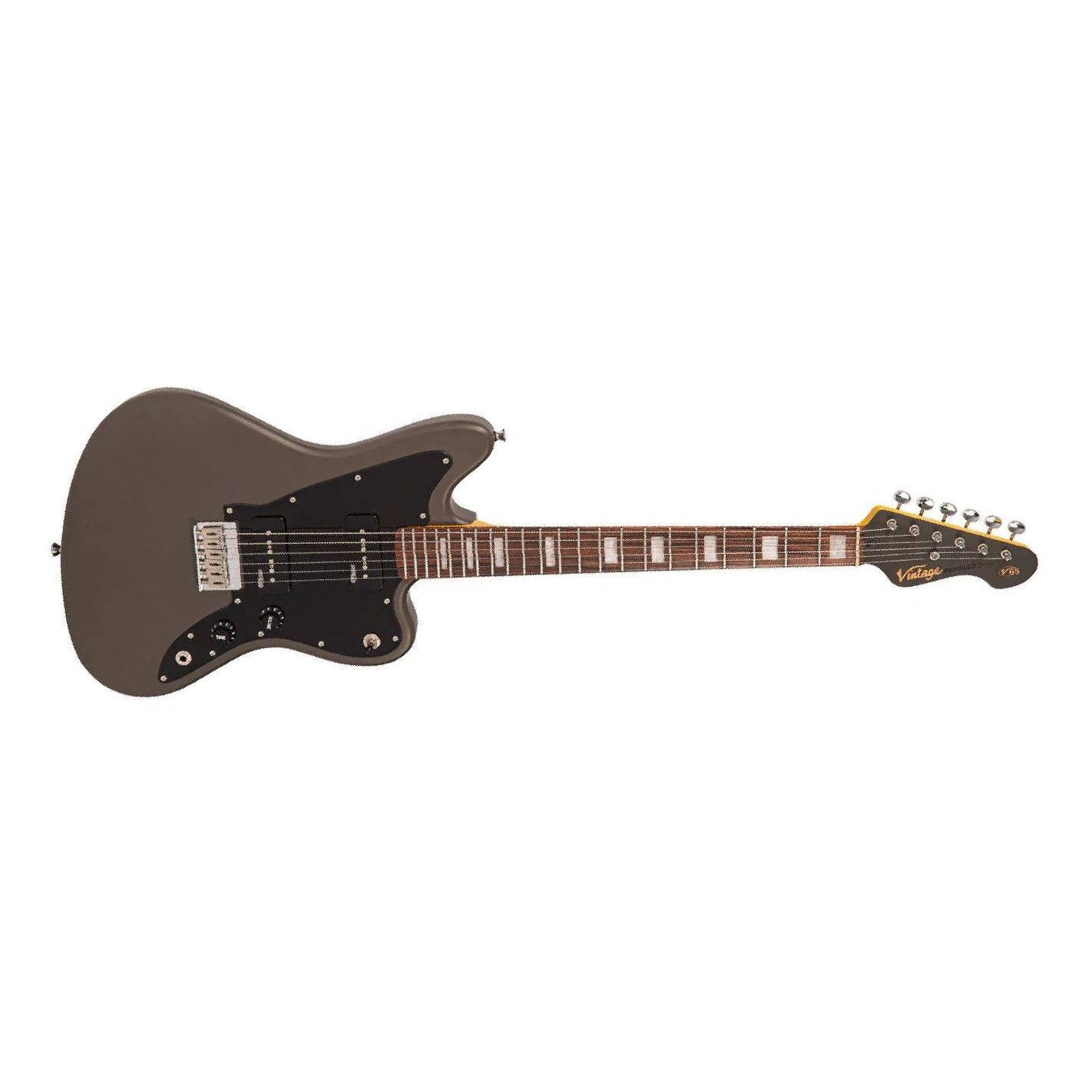 V65 HT EL GUITAR-TWIN SOAPBAR SATIN GREY