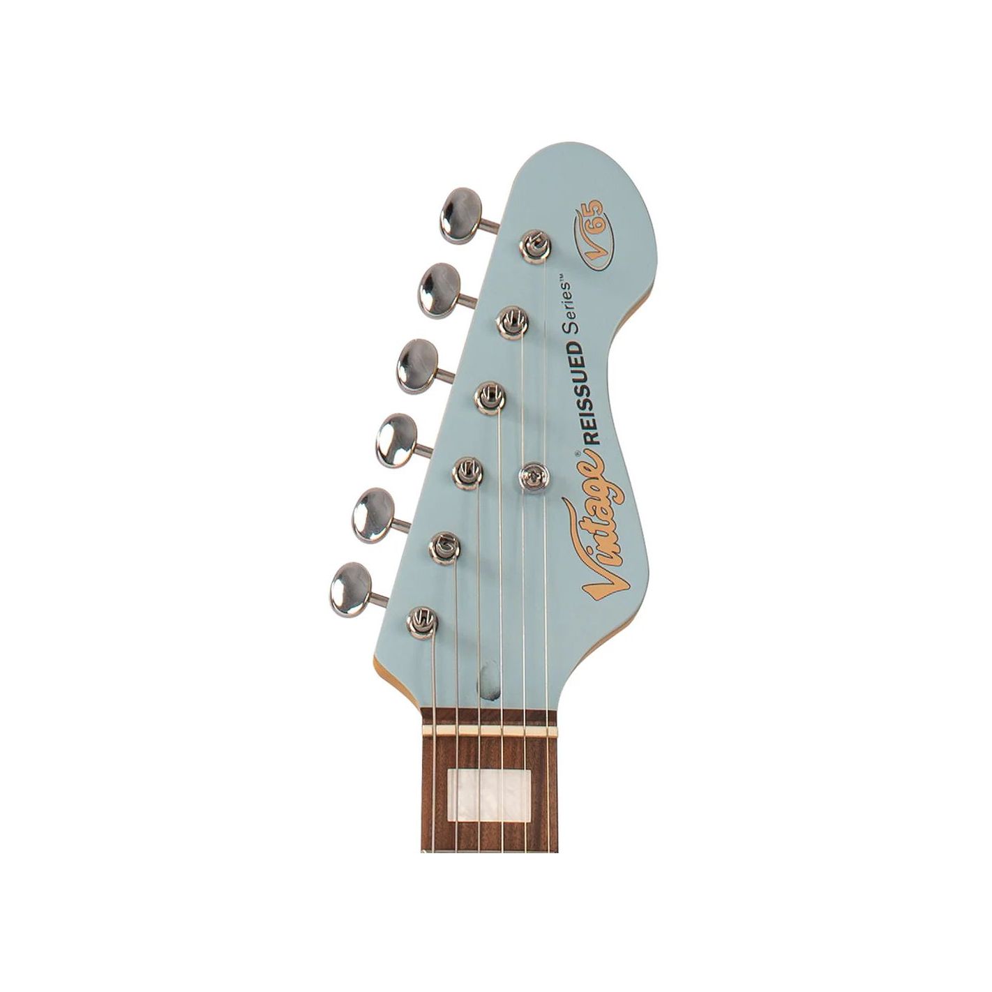 V65 HT EL GUITAR-TWIN SOAPBAR SATIN BLUE