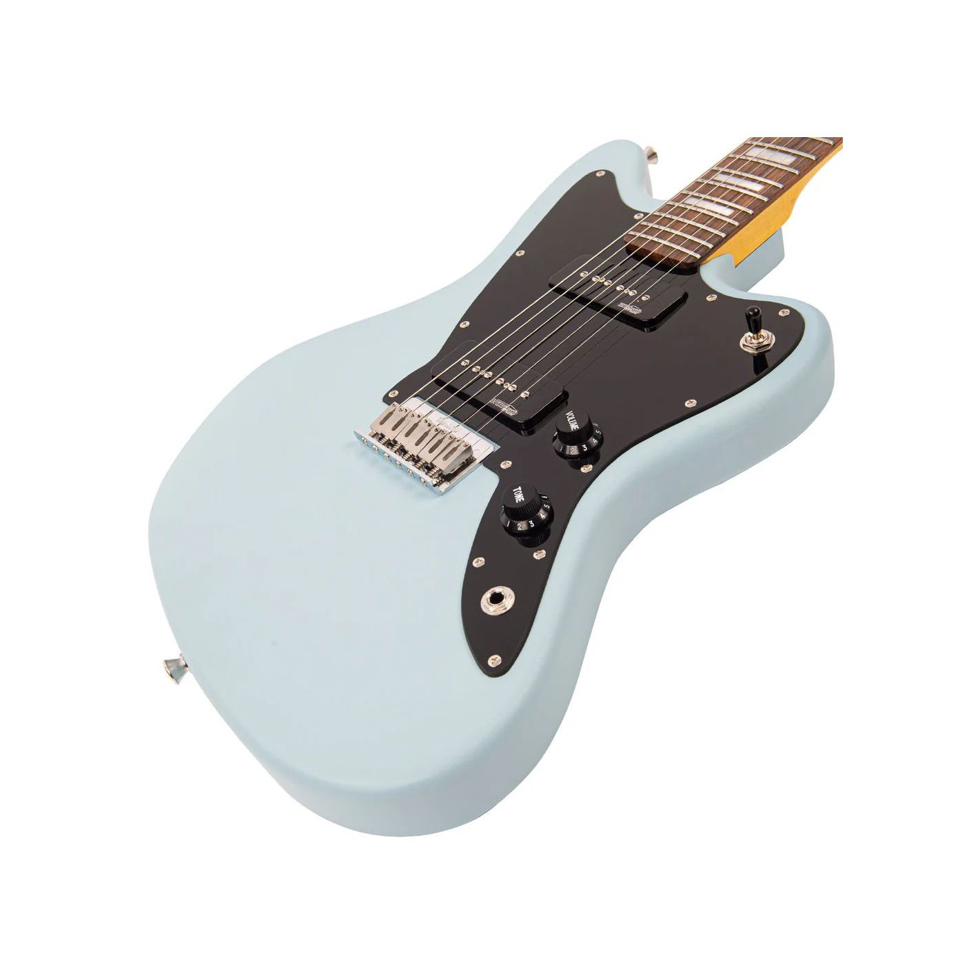 V65 HT EL GUITAR-TWIN SOAPBAR SATIN BLUE