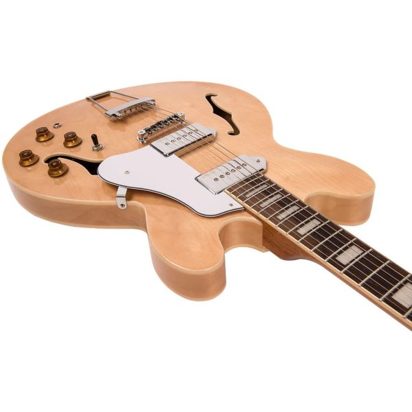 SEMI-AC. GUITAR TWIN W90 NATURAL MAPLE
