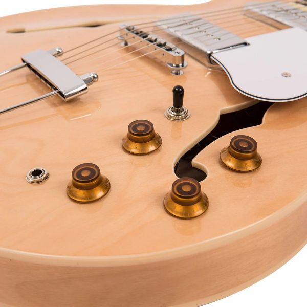 SEMI-AC. GUITAR TWIN W90 NATURAL MAPLE