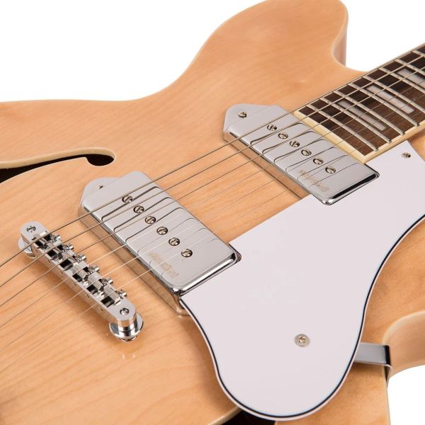 SEMI-AC. GUITAR TWIN W90 NATURAL MAPLE