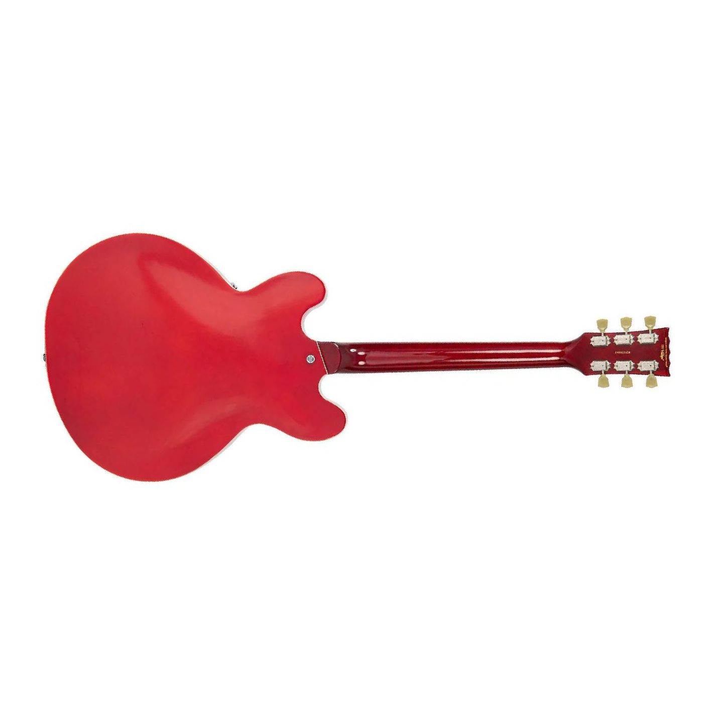 SEMI-AC GUITAR-CHROME SOAPBAR-CH. RED