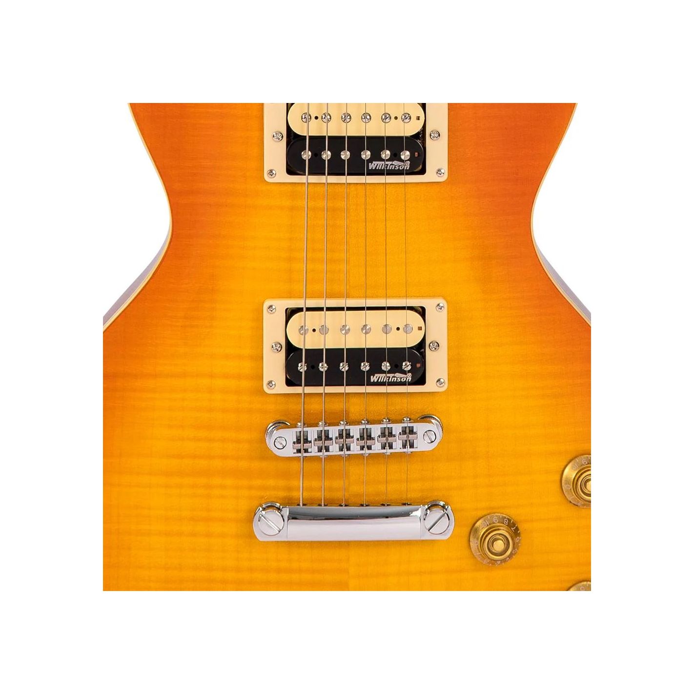 V100 FLAMED MAPLE THRU HONEYBURST