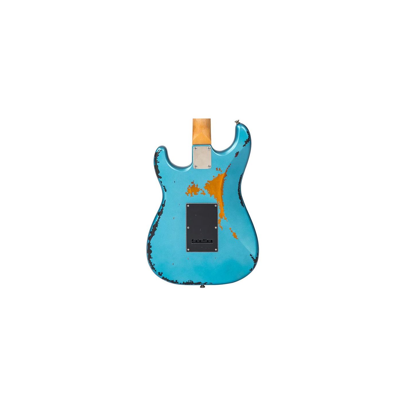 V6 ICON-DISTRESSED GUN HILL BLUE SUNBURST