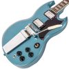 VS6 W-VIBROLA TAILPIECE GUN HILL BLUE