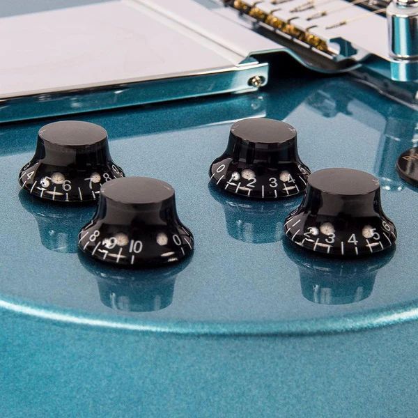 VS6 W-VIBROLA TAILPIECE GUN HILL BLUE