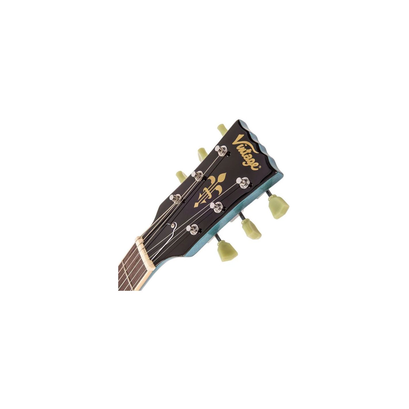 VS6 W-VIBROLA TAILPIECE GUN HILL BLUE