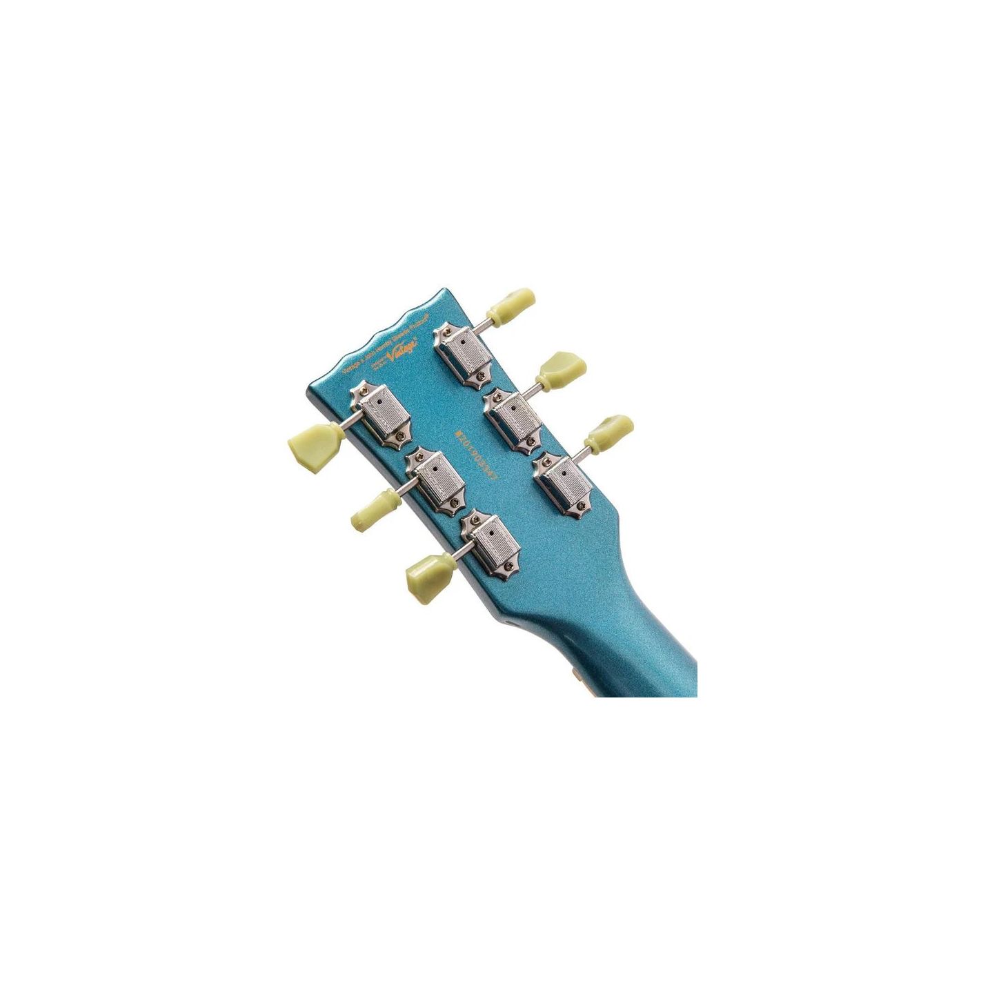 VS6 W-VIBROLA TAILPIECE GUN HILL BLUE