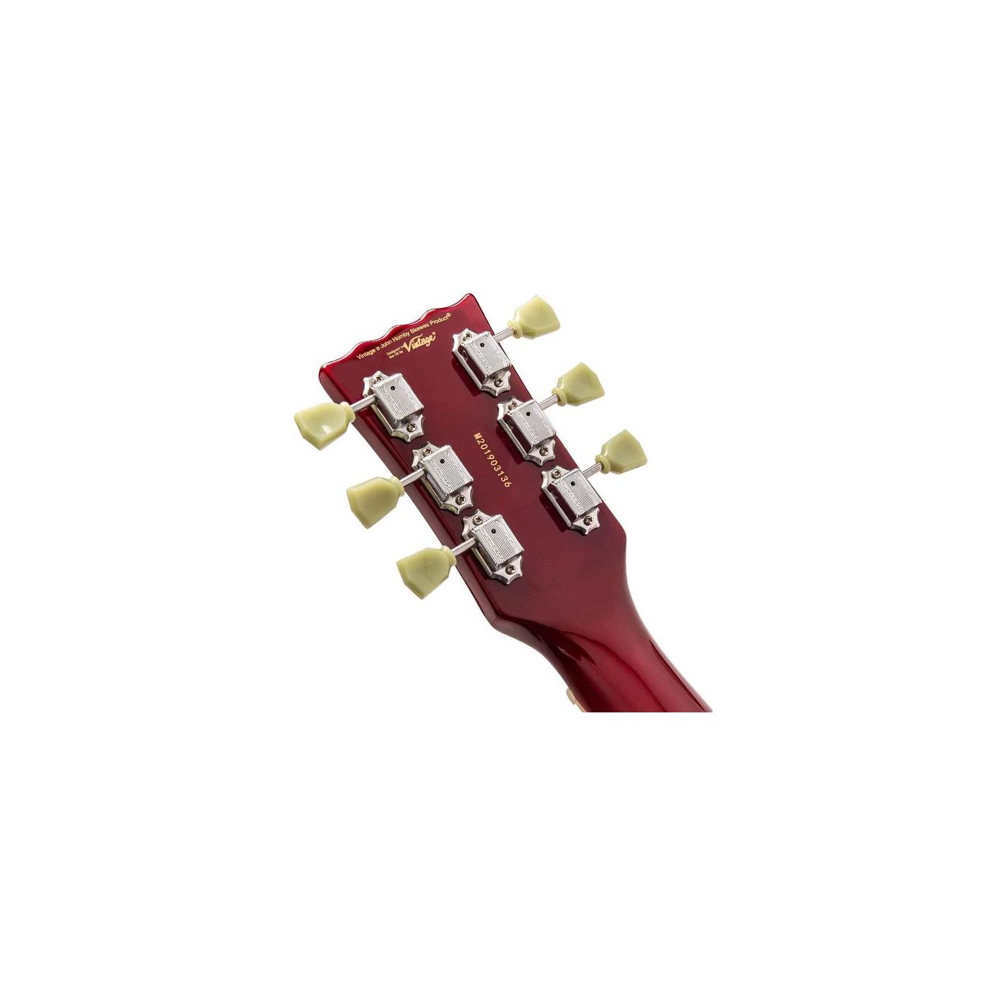 VS6 GUITAR W-VIBROLA TAILPIECE CHERRY RED