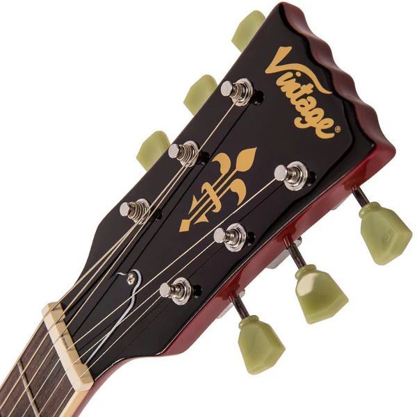 VS6 GUITAR W-VIBROLA TAILPIECE CHERRY RED