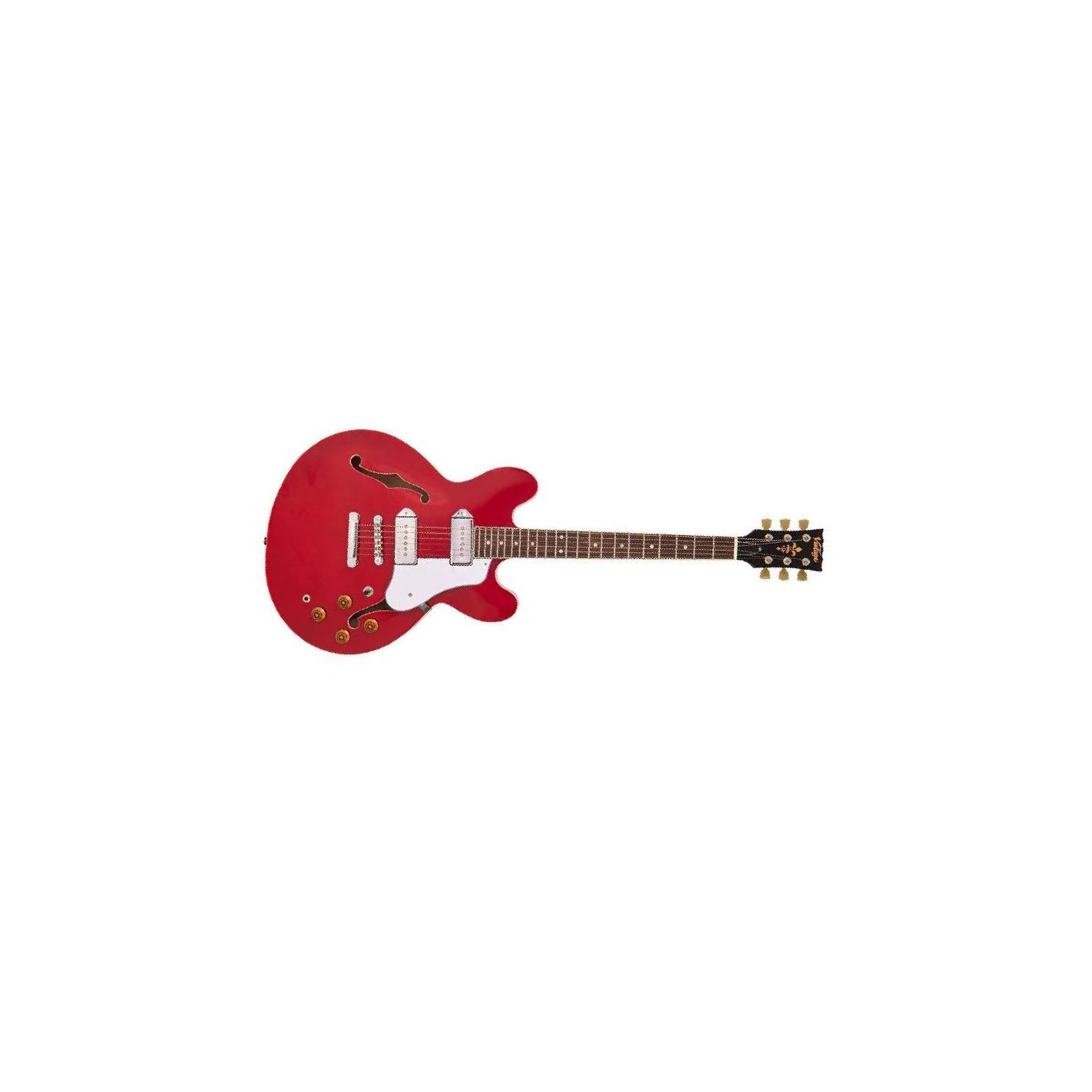 VSA500 SEMI-AC GUITAR W-BIGSBY-CHERRY RED