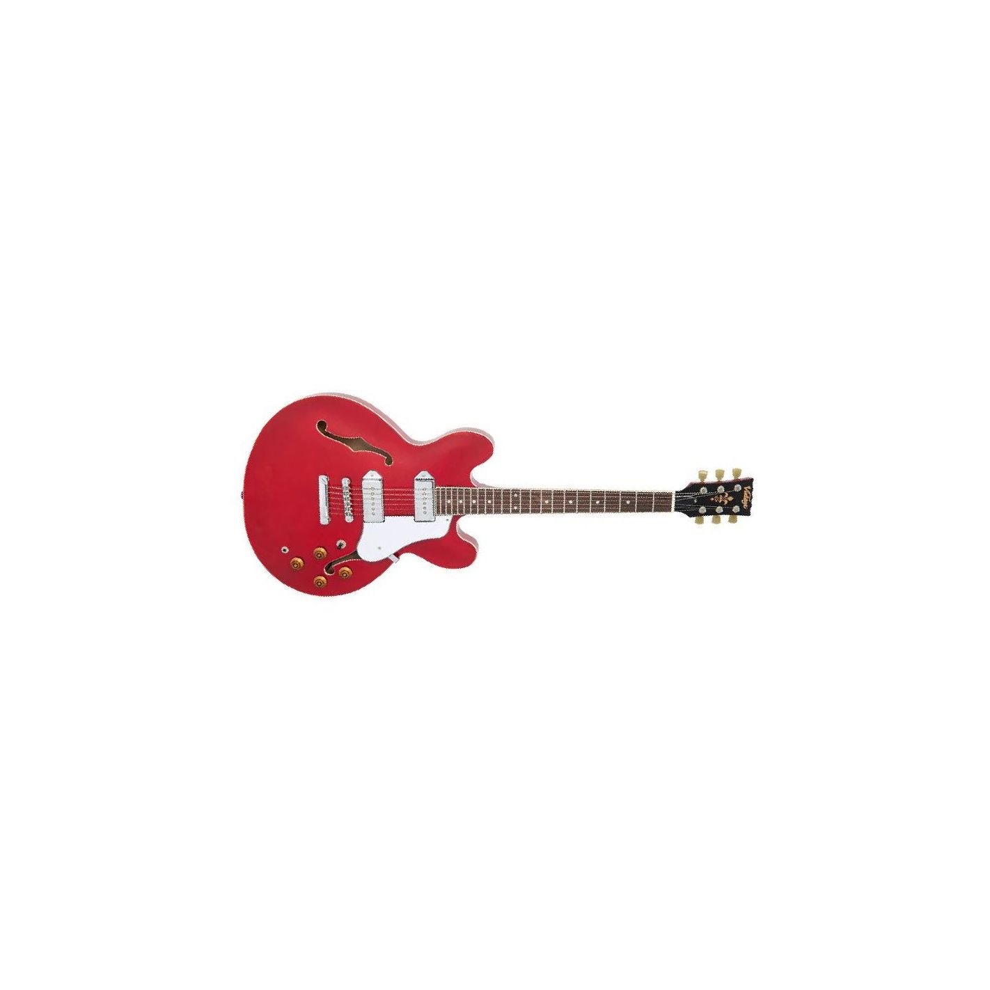 VSA500 SEMI-AC GUITAR W-BIGSBY-CHERRY RED