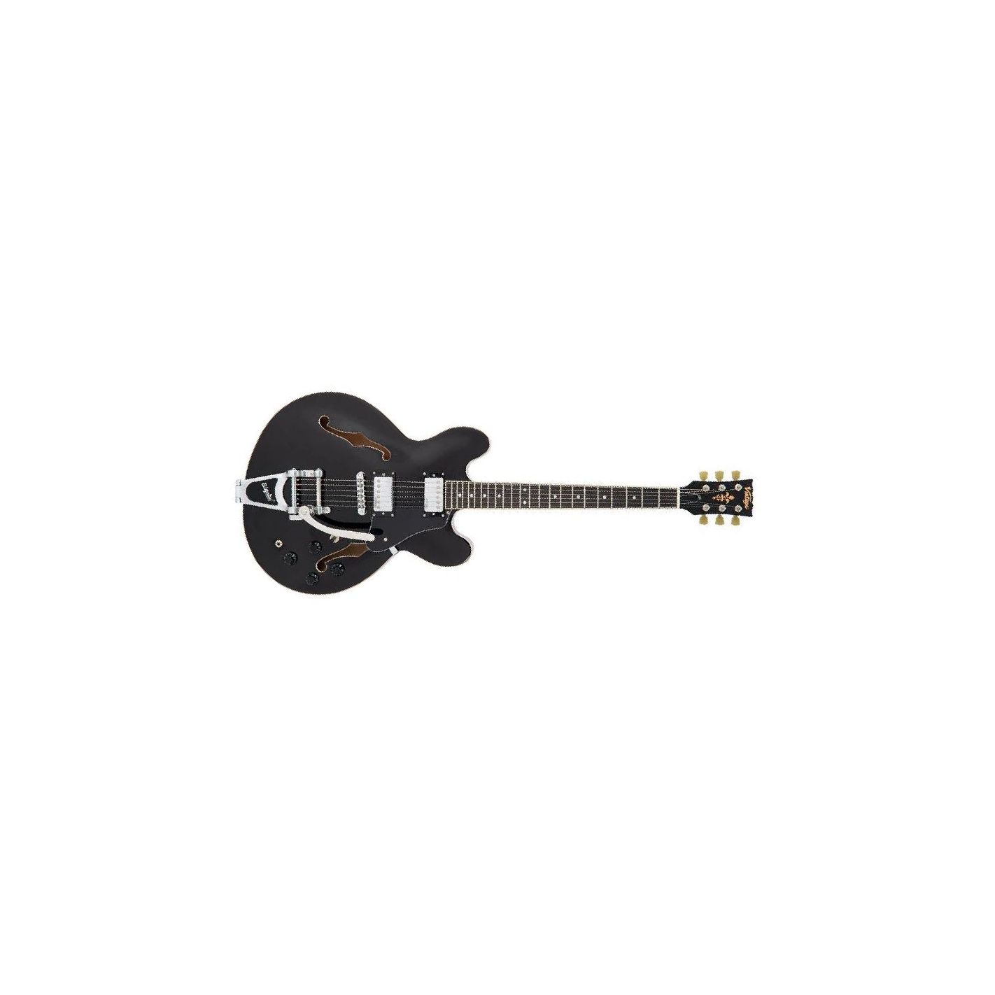 VSA500 SEMI-AC GUITAR W-BIGSBY GLOSS BLK