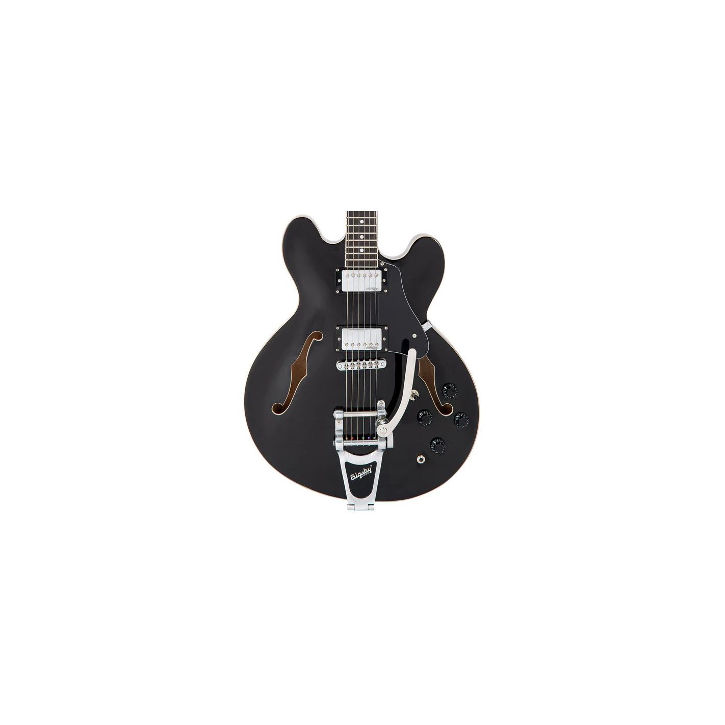 VSA500 SEMI-AC GUITAR W-BIGSBY GLOSS BLK