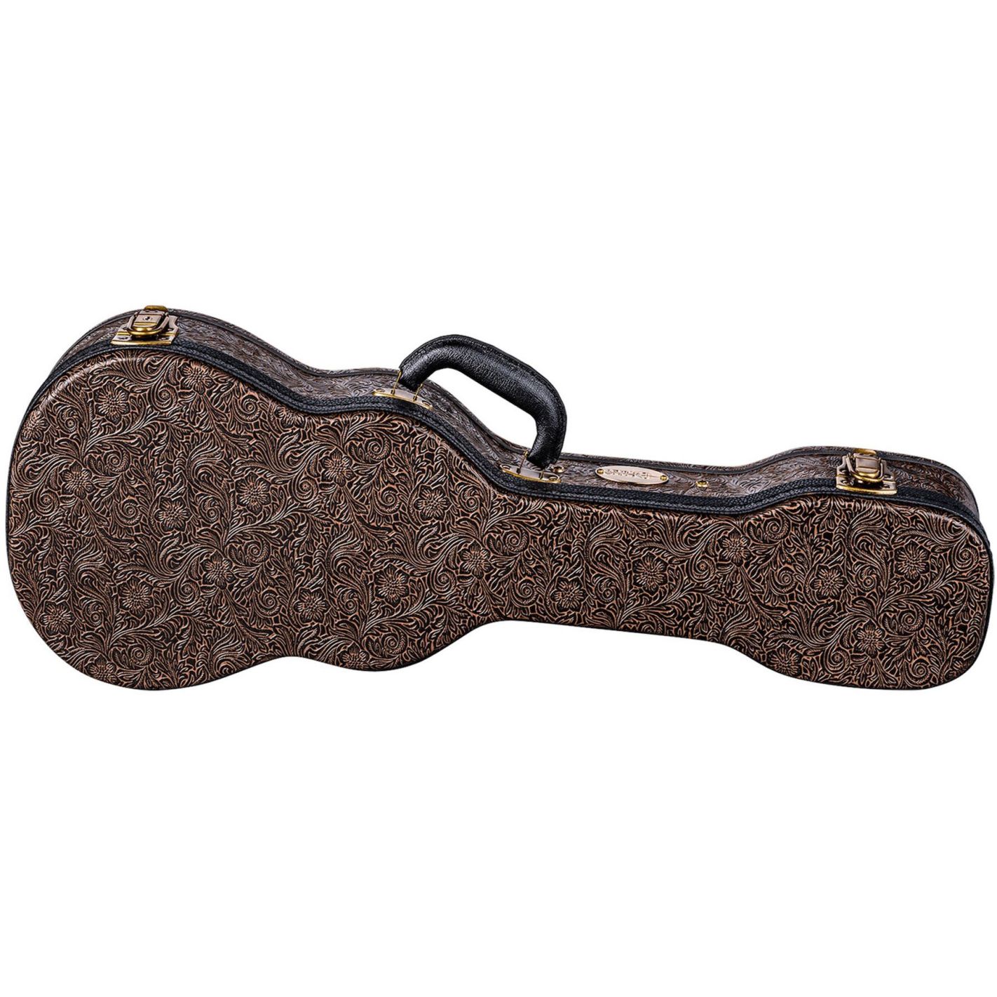 HARD CASE TOOLED LEATHER BARITONE