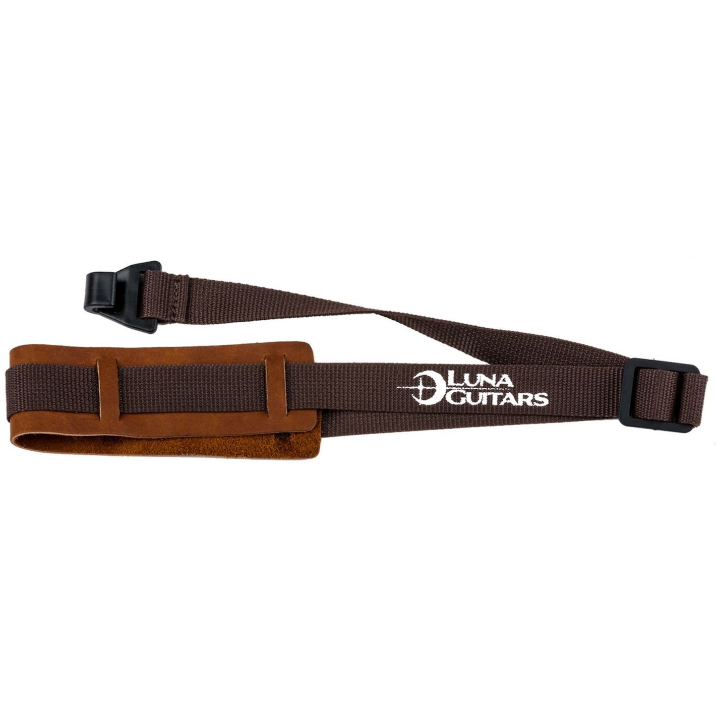 UKELELE STRAP UK2 LEATHER BROWN