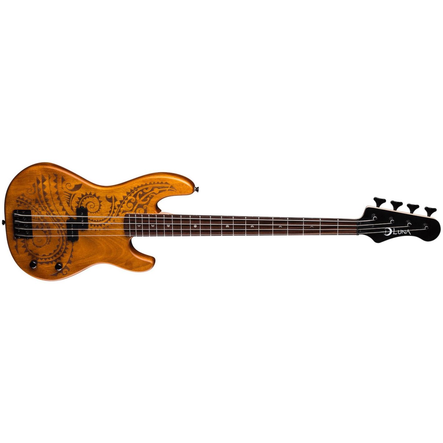 TATTOO ELECTRIC BASS 34 INCH SCALE