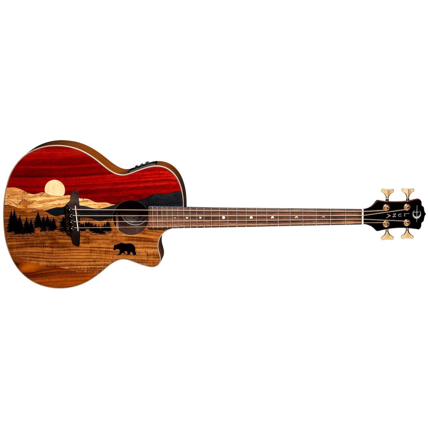 VISTA BEAR BASS TROPICAL WOOD A-E