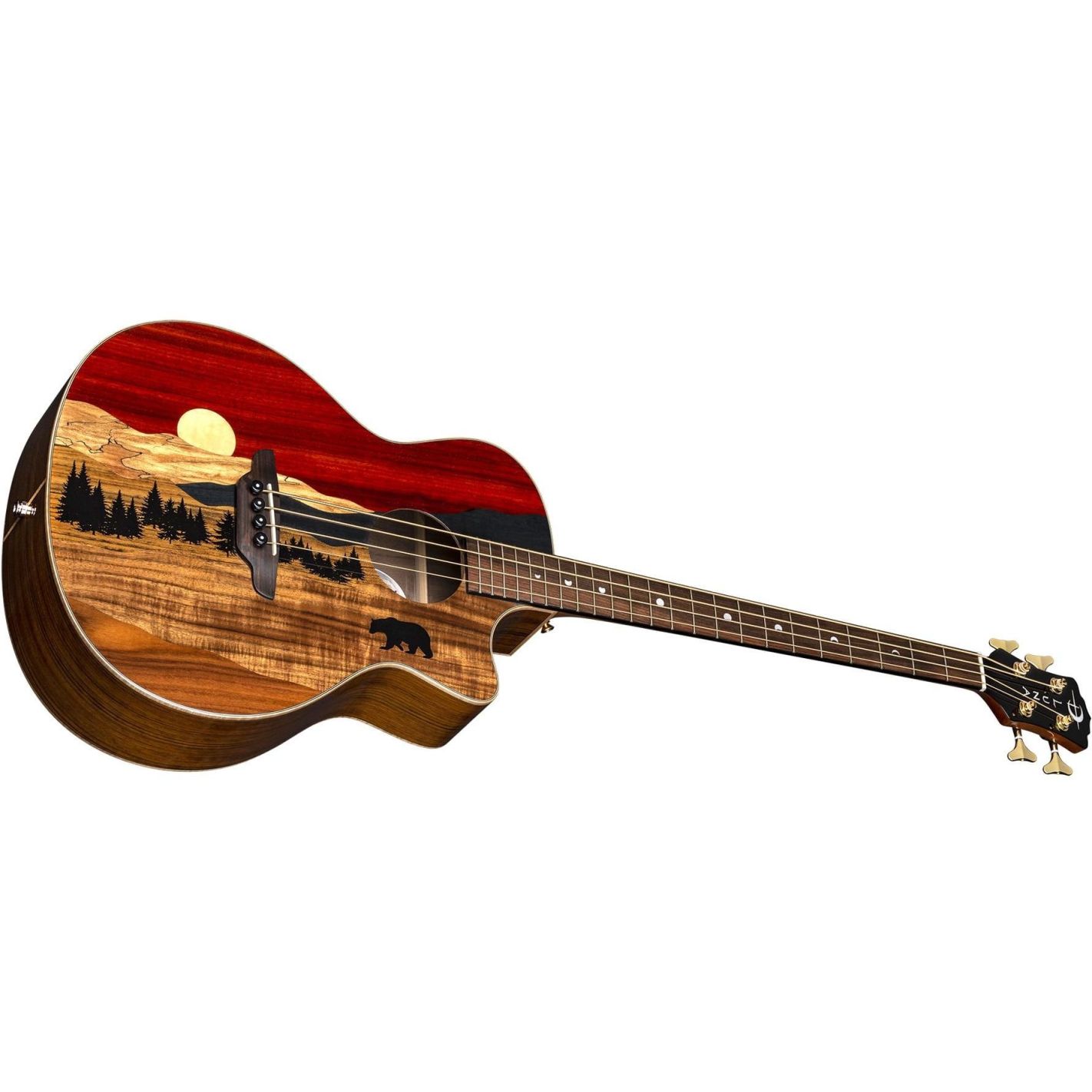 VISTA BEAR BASS TROPICAL WOOD A-E