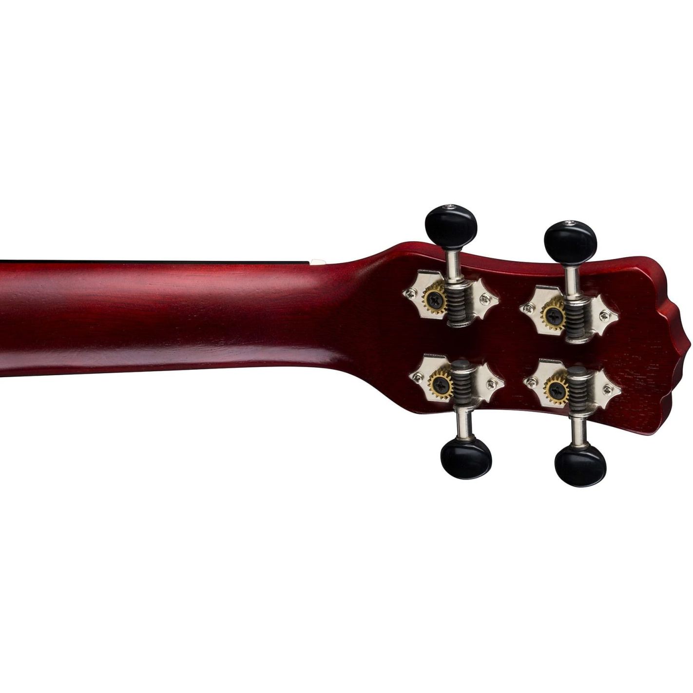 UKE VINTAGE MAHOGANY SOPRANO RED SATIN