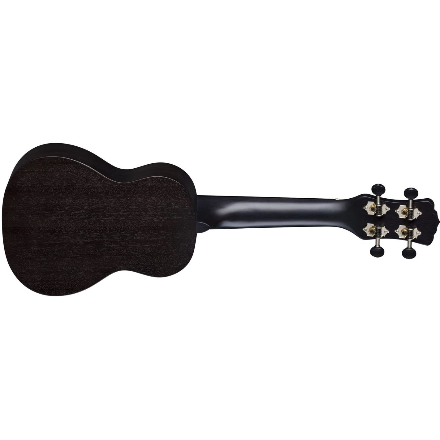 UKE VINTAGE MAHOGANY SOPRANO BLACK SATIN