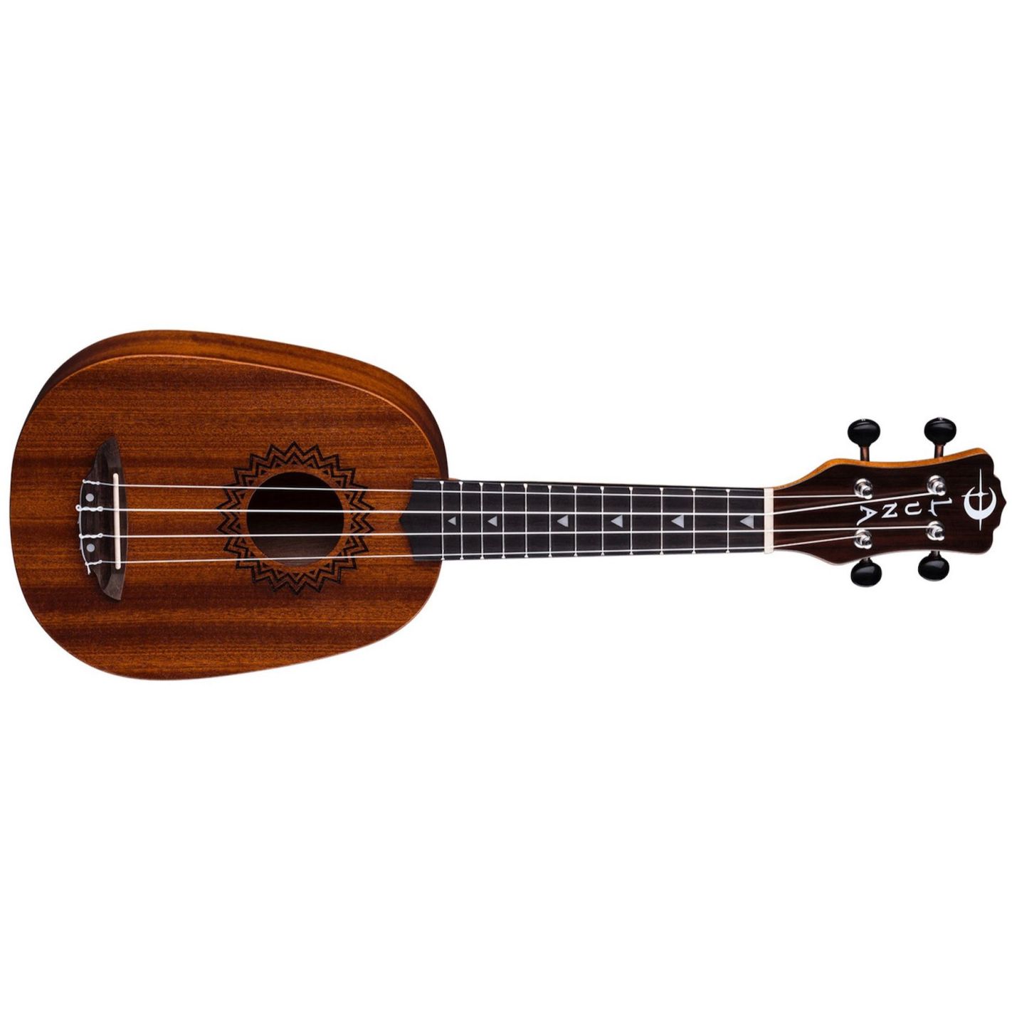 UKE VINTAGE MAHOGANY PINEAPPLE