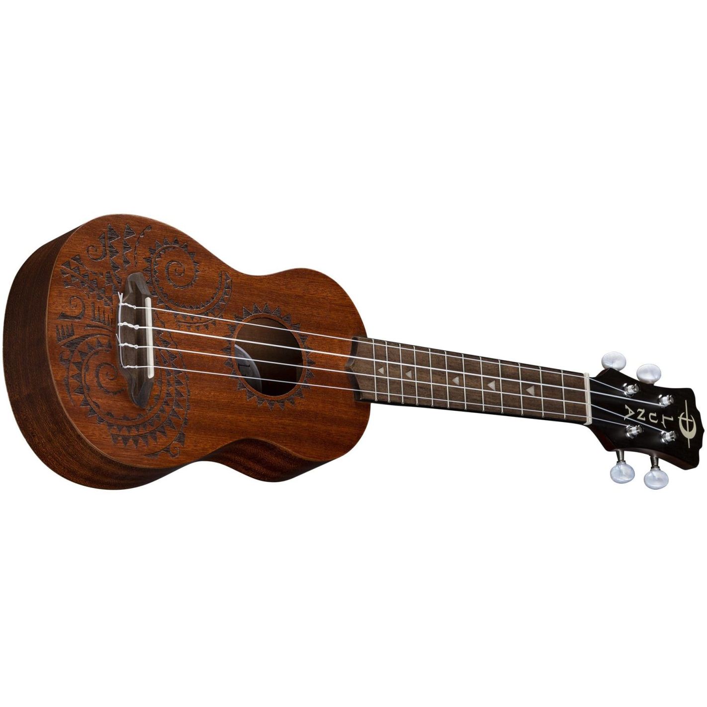 UKE TATTOO MAHOGANY SOPRANO W-GIGBAG