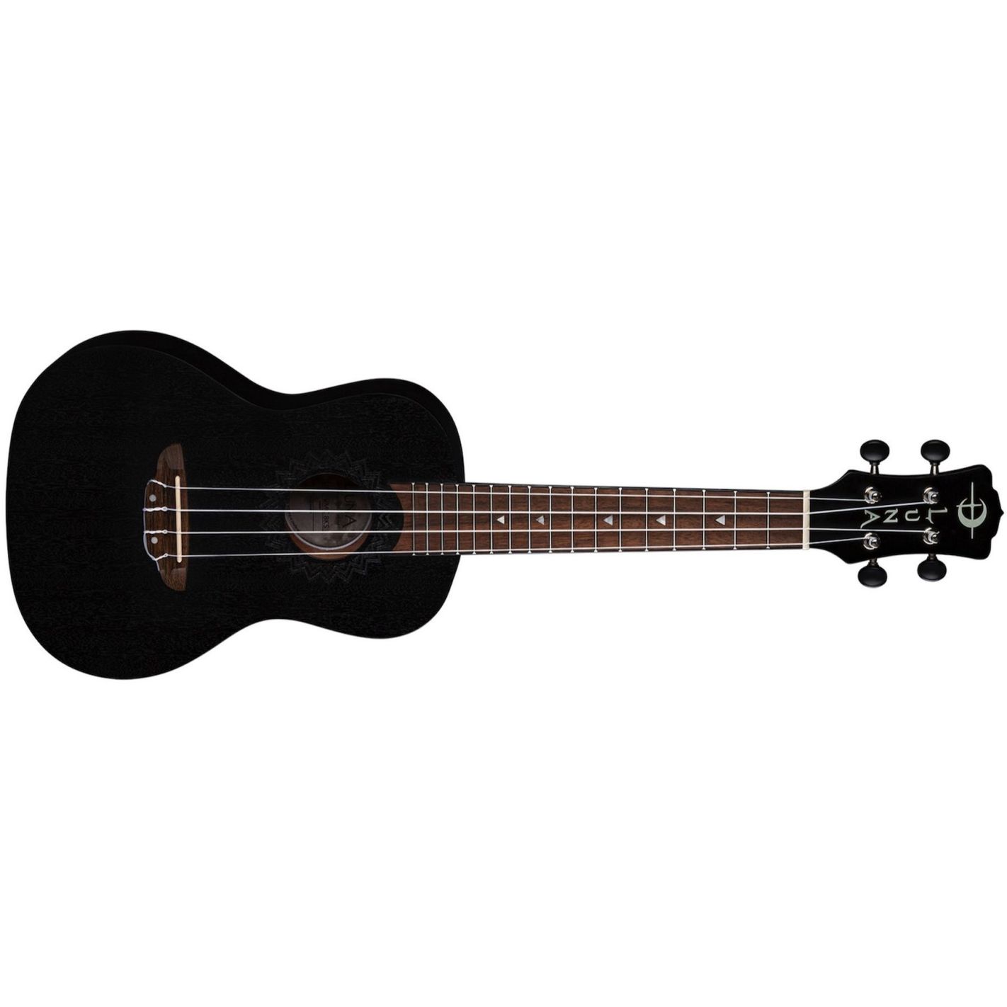 UKE VINTAGE MAHOGANY CONCERT BLACK SATIN