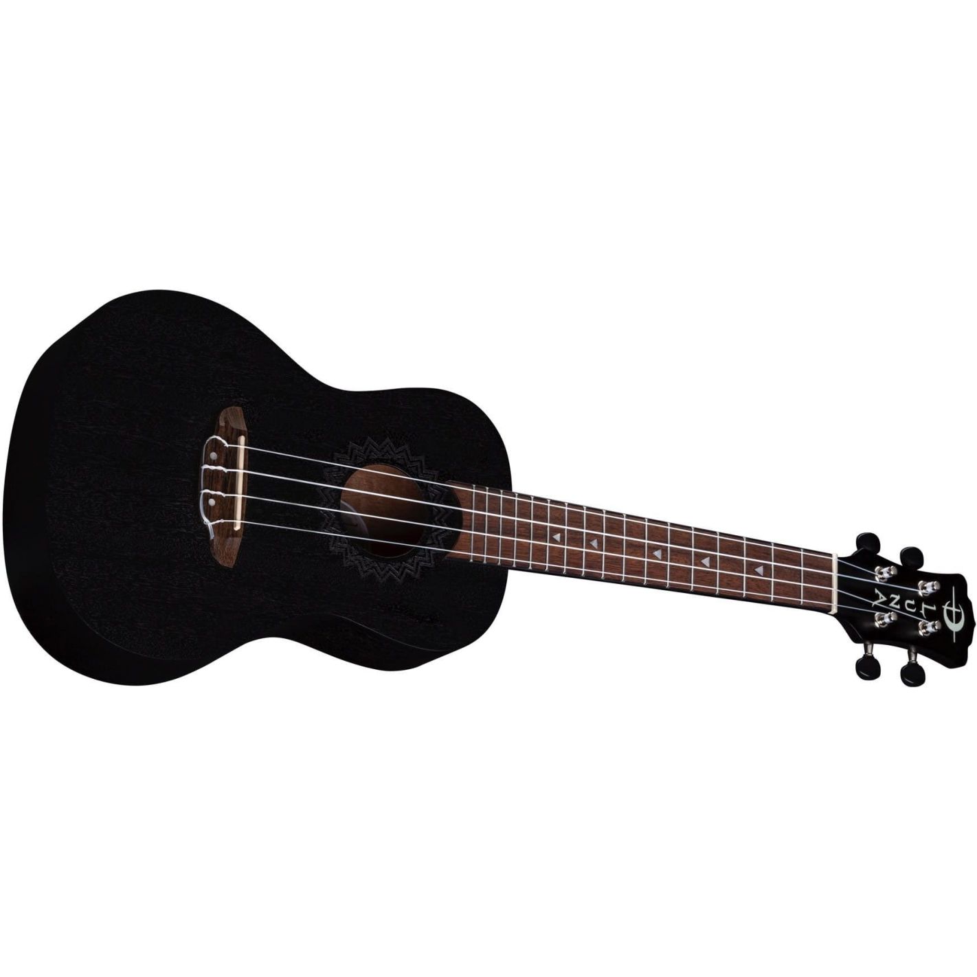 UKE VINTAGE MAHOGANY CONCERT BLACK SATIN