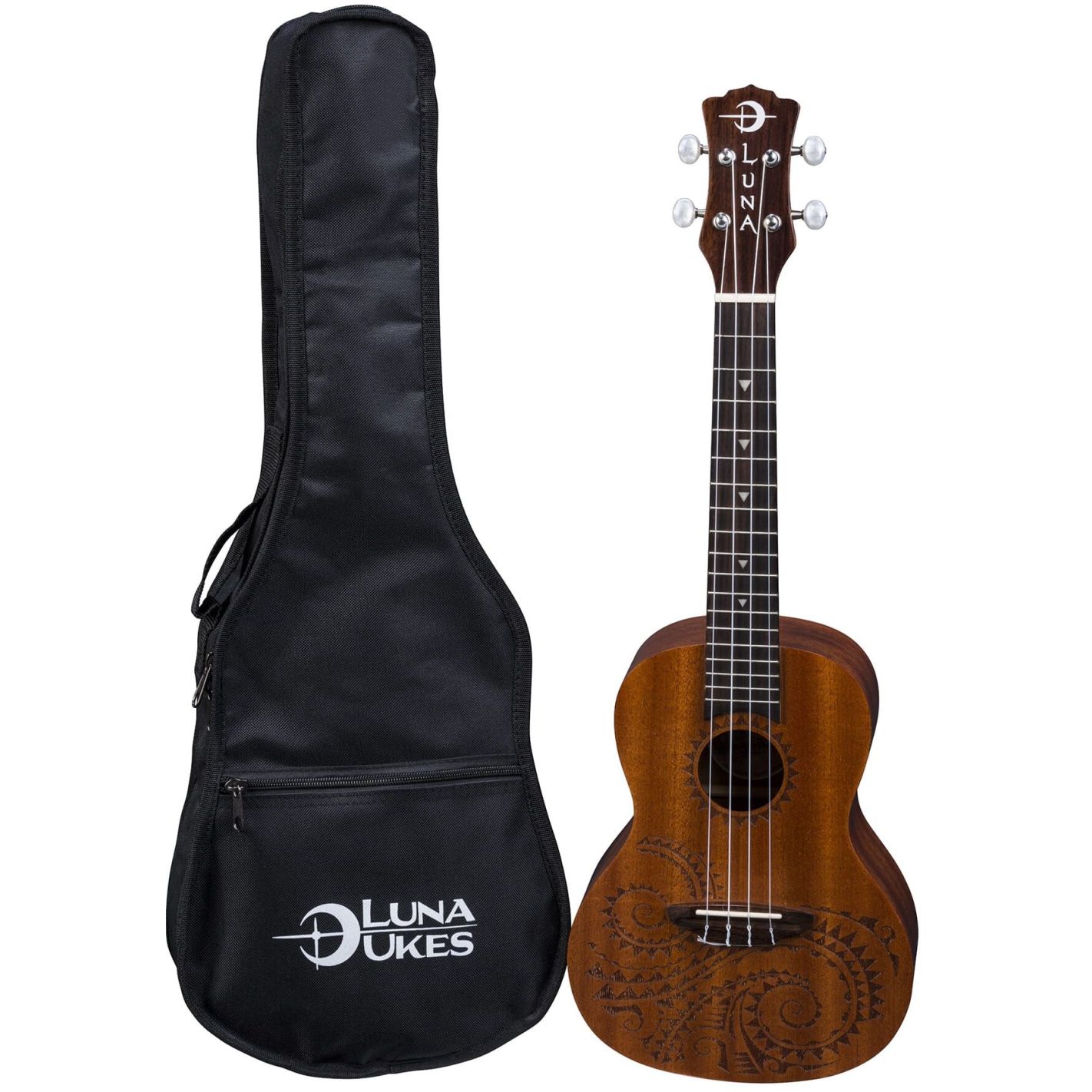 UKE TATOO CONCERT MAHOGANY W-GIGBAG