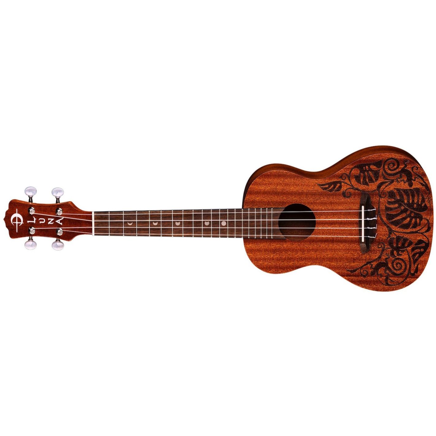 UKE LIZARD MAHOGANY CONCERT W-BAG LEFTY