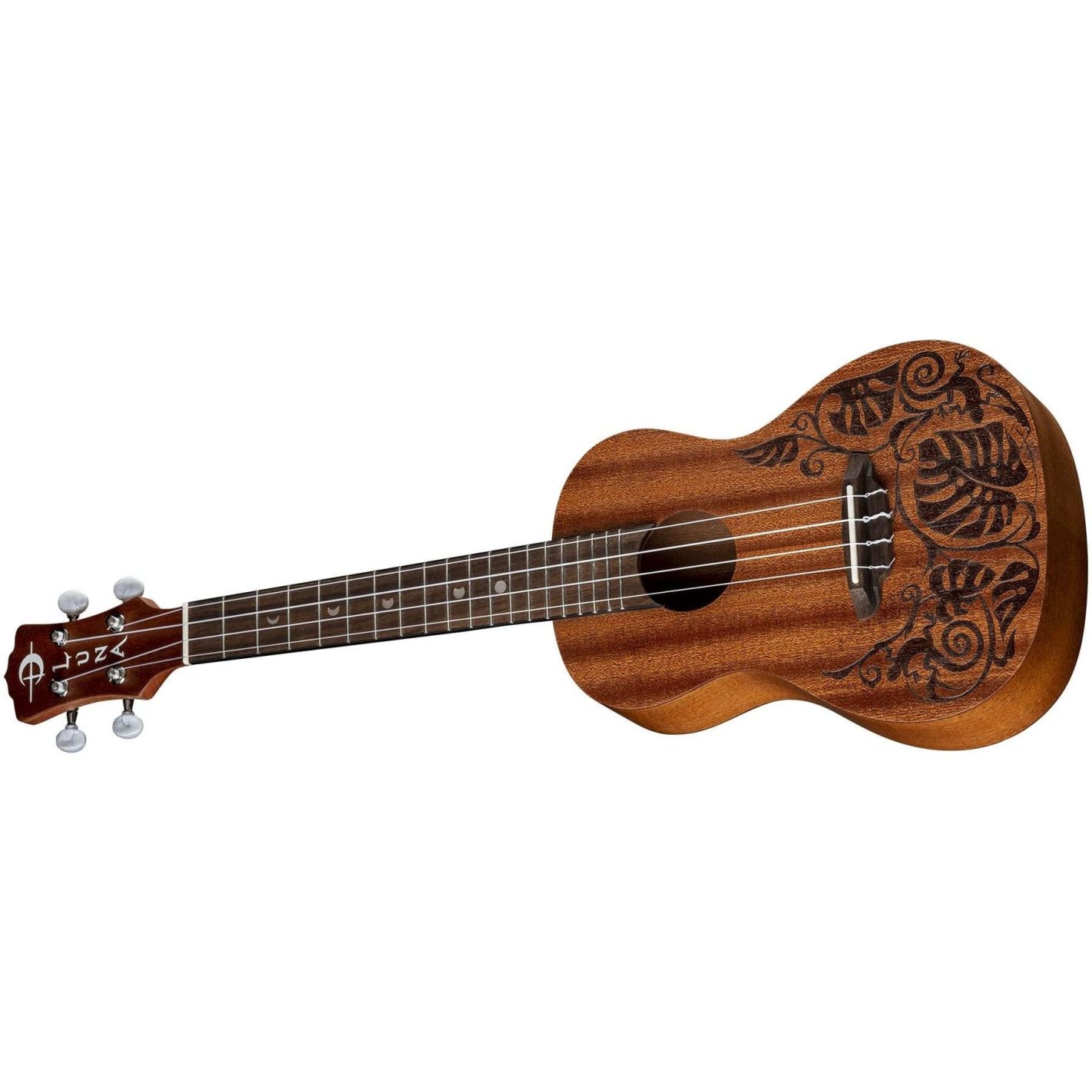 UKE LIZARD MAHOGANY CONCERT W-BAG LEFTY